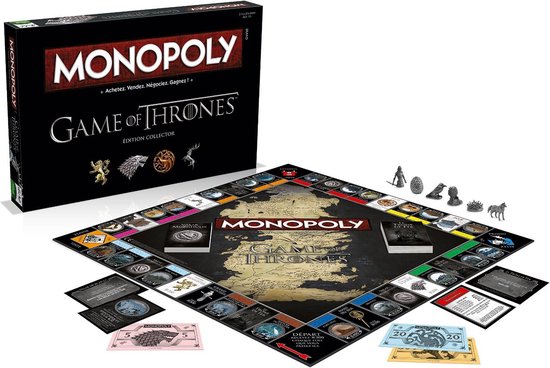 Thumbnail van een extra afbeelding van het spel Monopoly Game of thrones FR
