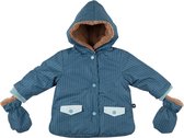 Ducksday - veste - imperméable pour bébé - tout-petit - unisexe - Ranger - Blauw - 80