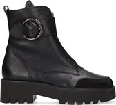 Paul Green 9924 Enkelboots -  Enkellaarsjes - Dames - Zwart - Maat 41