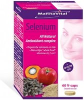 Mannavita Mannavital Rode Ortho-reeks Selenium + Vit A-c-e Capsules Antioxidant 60capsules