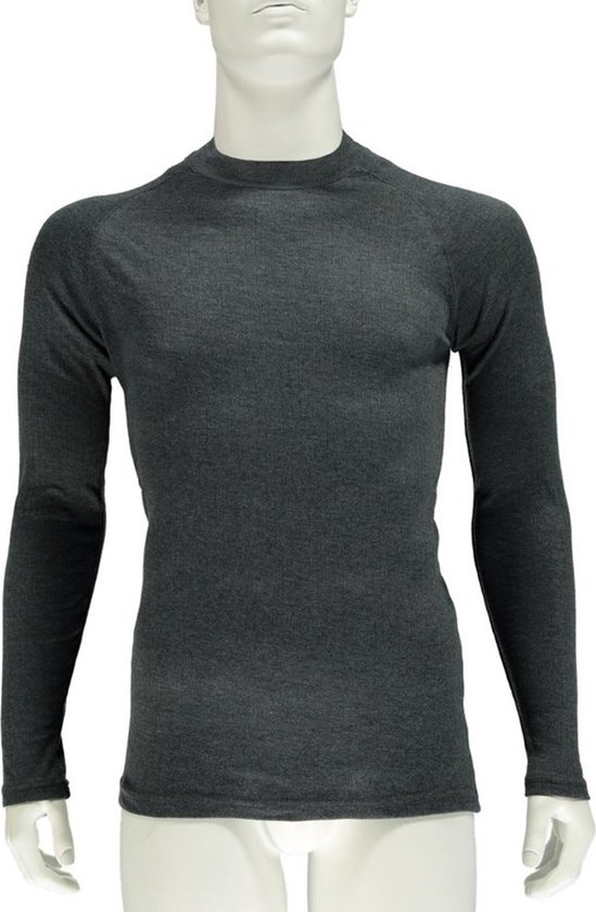 Chemise Thermo gris anthracite à manches longues pour homme XL anthracite