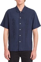 Volcom Louie Lopez Woven Short Sleeve Overhemd - Navy