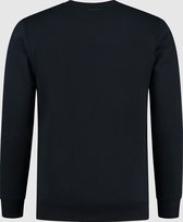 Purewhite -  Heren Slim Fit   Sweater  - Blauw - Maat XXL