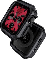 DrPhone - Étui de protection pour montre IOS - Résistant aux chocs et à l'eau - Convient pour la montre IOS (42, 44 et 45 mm) - Zwart