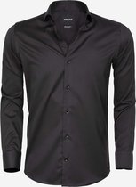 Overhemd Lange Mouw 75563 Prato Black