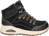Skechers Uno Rugged dames veterboot - Zwart - Maat 36