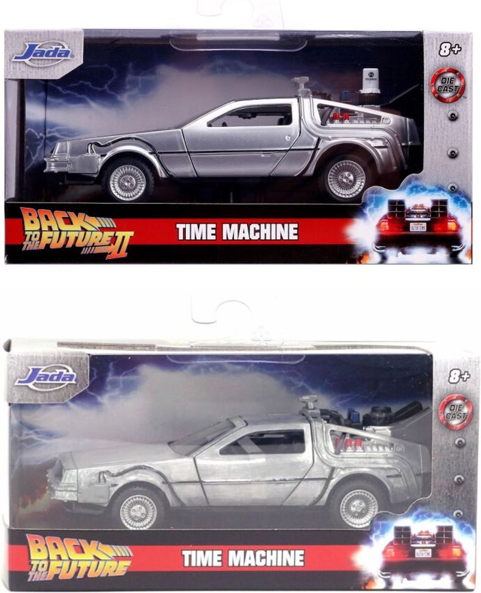 Jada Toys Back To The Future DieCast Time Machine Assorti