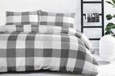Bedlinnen nevada 125-de anthracite / mint 155cm x 220cm