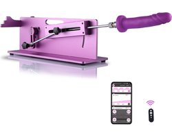 PRO 5 Premium Seksmachine TableTop KlicLok Smart App Paars