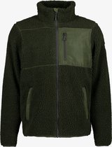 Kjelvik heren sherpa fleece vest met voering - Groen - Maat S