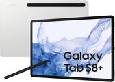 Samsung - Galaxy Tab S8+ 5G - 128GB - Zilver