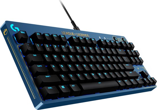 Logitech G PRO Mechanical Keyboard League of Legends Edition clavier USB  QWERTY US... | bol