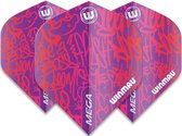 Winmau Mega Standard Purper dartvluchten