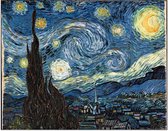 Akoestisch schilderij - EASYphoto  - XXL: 225 x 180 cm - 50 mm  -  Vincent van Gogh - De sterrennacht - Akoestisch fotopaneel - Akoestisch wandpaneel - Geluidsabsorberend - Estheti