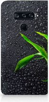 LG V40 Thinq Smart Cover Orchidee