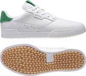 Adidas Golfschoenen Adicross Retro Heren Leer Wit/groen Mt 45 1/3