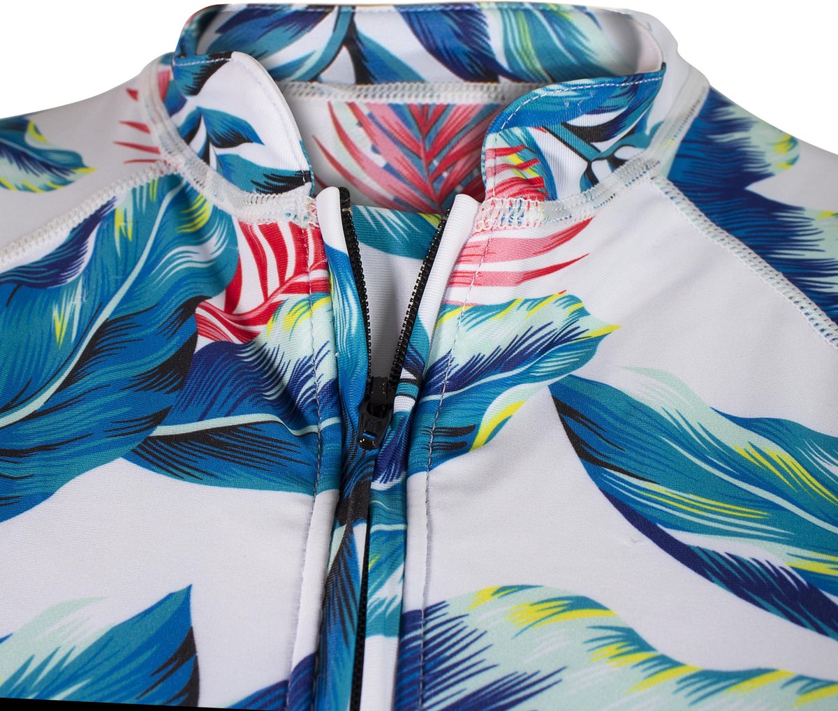 Dames lycra swimsuit XXL gebloemd — afbeelding 2