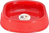 Hega Voer- En Drinkbak Dogo Hond/kat 16 Cm Rood