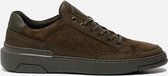 Invinci Sneakers groen Nubuck - Heren - Maat 44