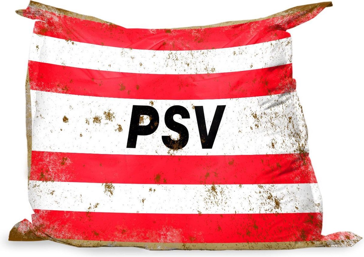 PillowMonkey zitzak - PSV - Eindhoven - Voetbal - cm - Binnen en Buiten |