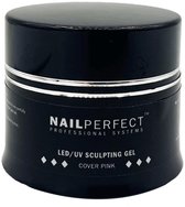 NailPerfect LED/UV Sculpting nagellak gel Cover Pink