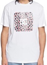 Dc Shoes Dc Shuffle Face Short Sleeve T-shirt - Snow White