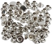 rivets 7 mm zilver 50 stuks