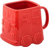 mok Busje 500 ml 9,8 x 12,5 cm keramiek rood