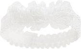haarband Lace Flowers meisjes polyester/elastaan wit