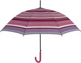 paraplu Fantasy dames 104 cm automatisch roze/paars