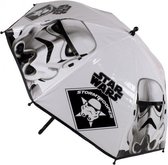 paraplu Storm Trooper junior 42 cm polyester grijs
