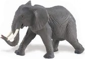 speeldier Afrikaanse olifant junior 16,5 cm grijs