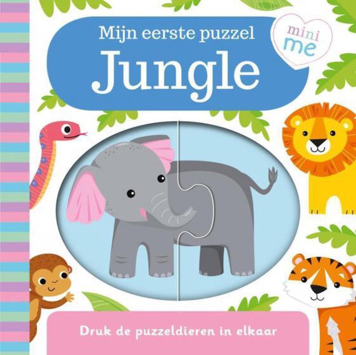 kinderboek Jungle - eerste puzzel junior