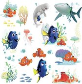 muurstickers Finding Dory vinyl 19 stuks