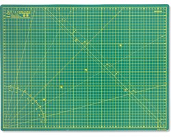 Elan Snijmat A2 Groen, 5-laagse Zelfherstellende Snijmat A2, Knutselmat, Snijmat 45x60 CM, Self Healing Cutting Mat A2, Snijmat A2 Zelfherstellende, Hobby Snijmat Groen, Werkmat, Self Healing Snijmat