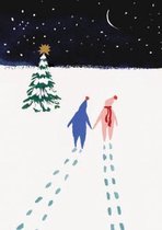 Couple in Snow Greeting Card (GCX 855)