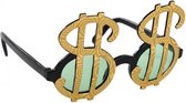 feestbril dollar unisex