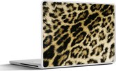 Laptop sticker - 13.3 inch - Luipaard - Vacht - Haar - 31x22,5cm - Laptopstickers - Laptop skin - Cover