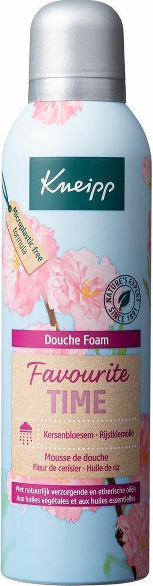 6x Kneipp Douche Foam Cherry Blossom 200 ml