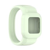 Voor Garmin Vivofit JR3 siliconen vervangende horlogeband zonder gesp, maat: S (groen)