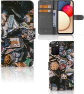Cover Geschikt voor Samsung Galaxy A03s Hoesje Personaliseren Badges
