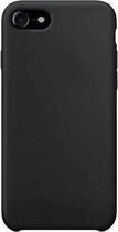 Geschikt voor: iPhone 8 Siliconen Back Cover - zwart