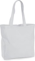 Organic Premium Cotton Maxi Bag (Licht Grijs)