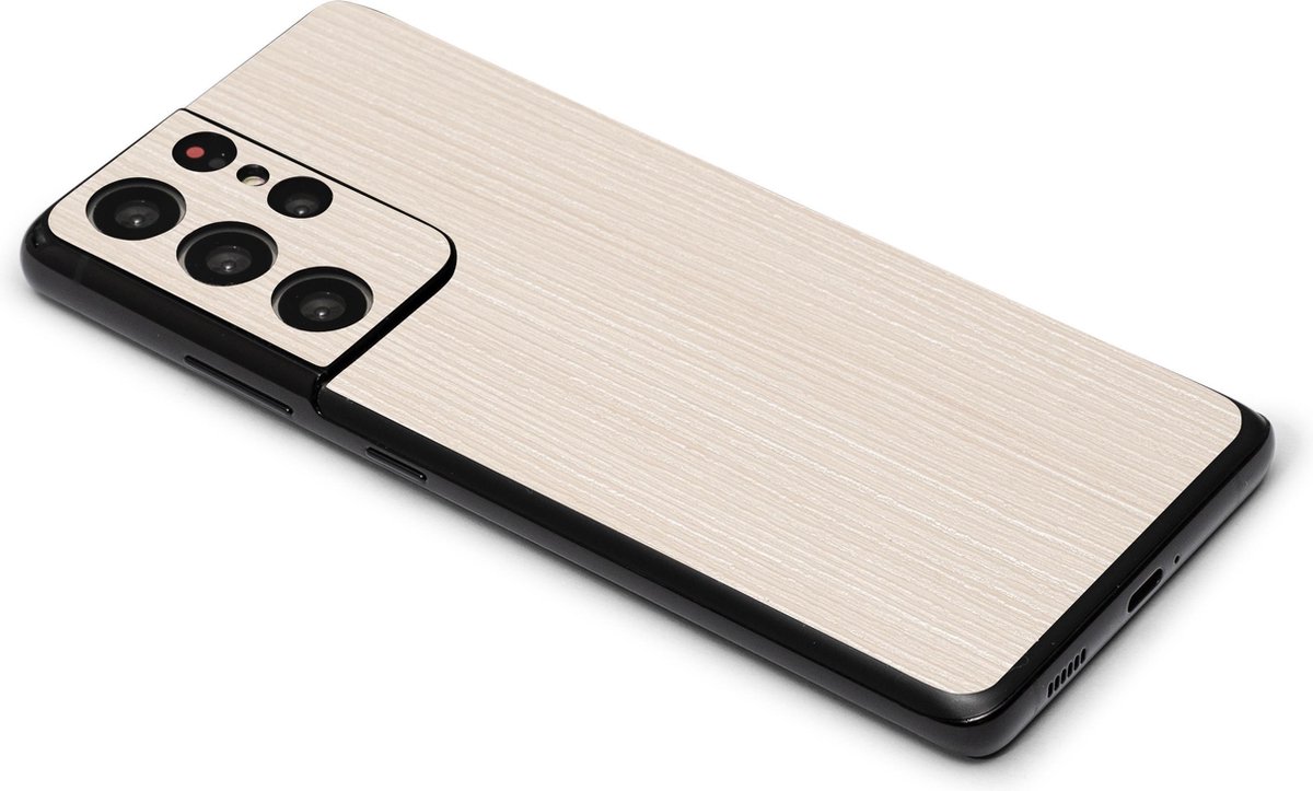 ScreenSafe Skin Galaxy S21 Ultra Old Linen Wood