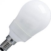 Calex E14 8 Watt  Globe Energy Saver Spaarlamp Dimbaar 240 Volt