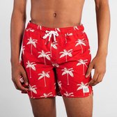 Dedicated - Sandhamn Palms - Man - Zwembroek - Rood - L