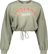 Only Trui Onlessa Life L/s O-neck Cc Swt 15236612 Shadow/indiana Dames Maat - XS