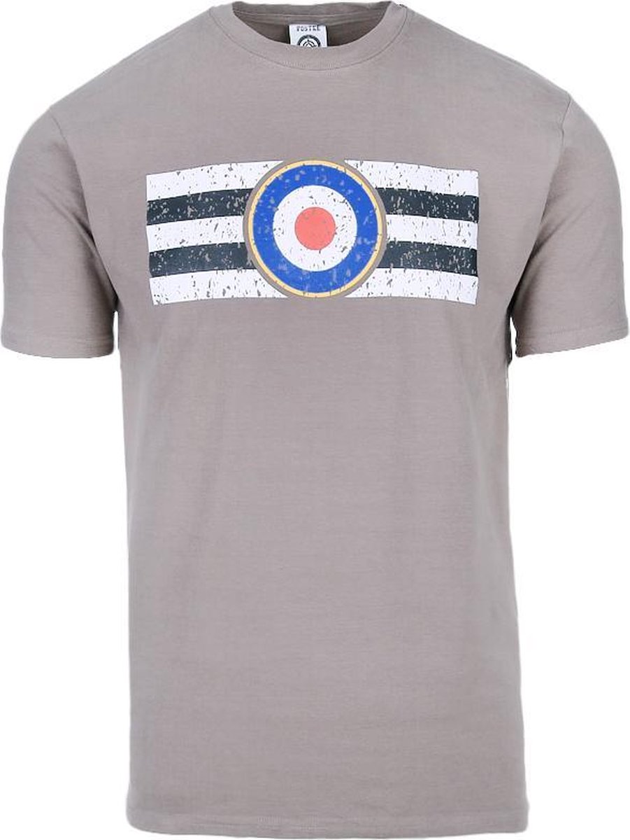 Fostex WWII Series T-shirt Royal Air Force vintage Grijs