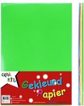 knutselpapier Gekleurd junior papier A4 100 vellen