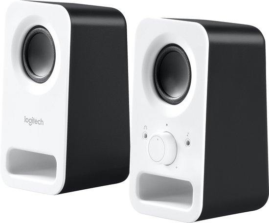 Foto: Logitech z150 speakerset wit